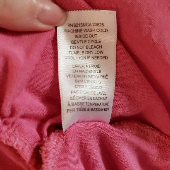 🆓 Guess Flowy Tiered Jersey Camisole - Size L - Picture 5 of 5